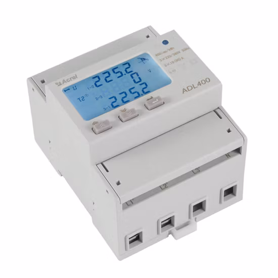 Compteur d'énergie électrique triphasé monophasé MID pour chargeur EV